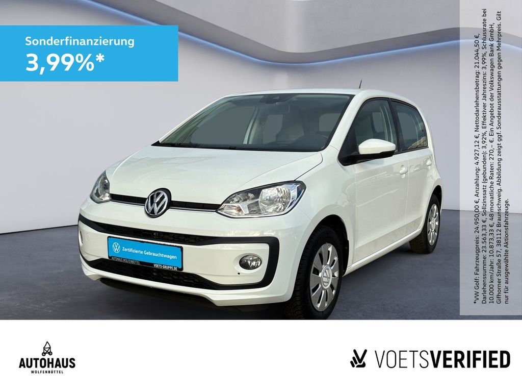 Volkswagen up! move up! 1.0 DAB KLIMA SHZ Leasing
