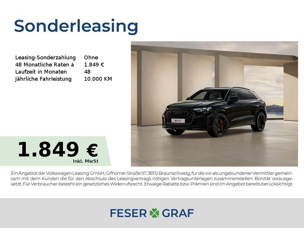 Audi RSQ8 perf. HD-Matrix/RS-AgA/Keramik/Vmax/HuD/B&O Leasing