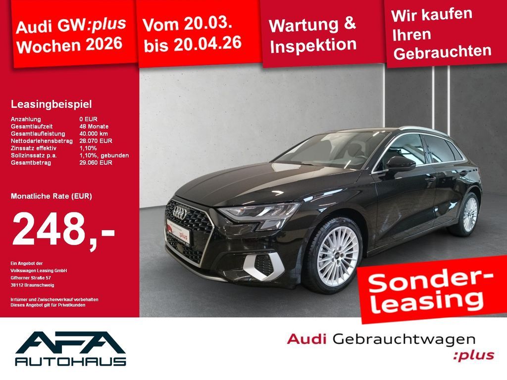 Audi A3 Sportback 35 TFSI Advan. S tr. AHK*Smart.Int Leasing