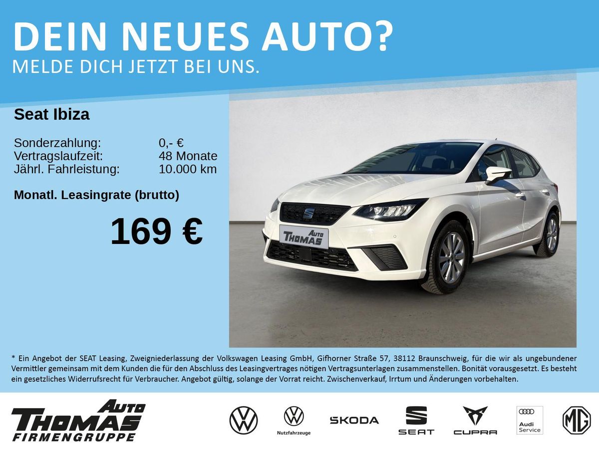 Seat Ibiza Style Edition 1.0TSI ohne weitere Nebenkosten Leasing