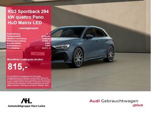 Audi RS3 Sportback 294 kW quattro Pano HuD Matrix LED