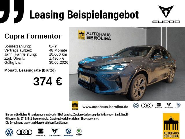 Cupra Formentor 1.5 e-Hybrid DSG *MATRIX*SENNHEISER* Leasing