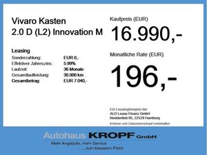 Opel Vivaro Kasten 2.0 D (L2) Innovation M PDC+SpurW