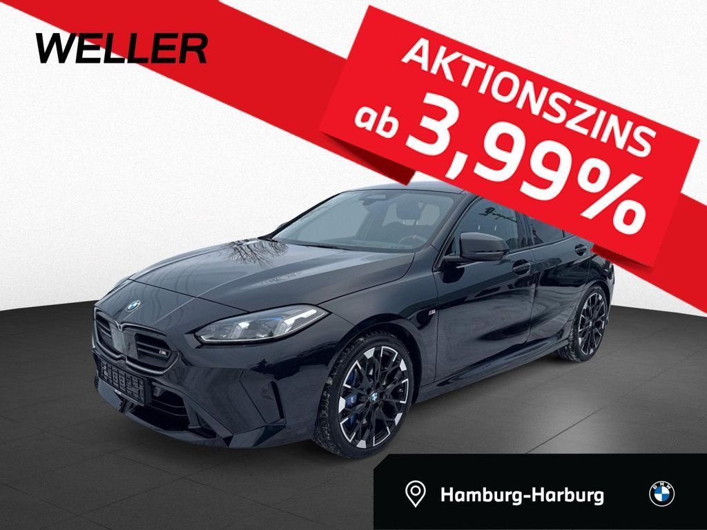 BMW M135 xDr LivePr,360°,HUD,Alu19,Lea.o.Anz.379,- Leasing