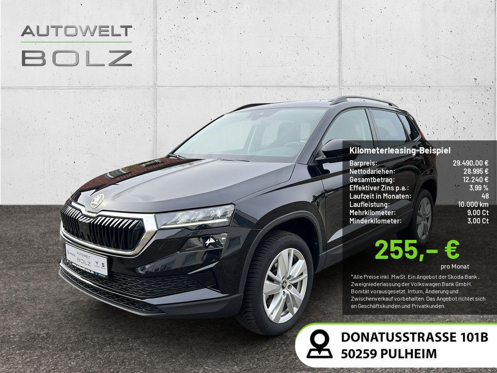Skoda Karoq 1.5 TSI Selection PDC SHZ KAMERA LED NAVI Leasing