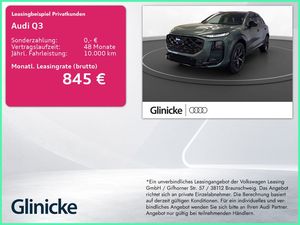 Audi Q3 e-hybrid S tronic Pano Matrix LM 20" Sonos He
