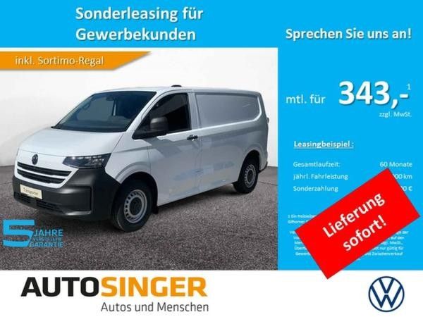 Volkswagen Transporter T7 Kasten TDI KR AHK*HOLZB*CAM*SHZ*GRA Leasing