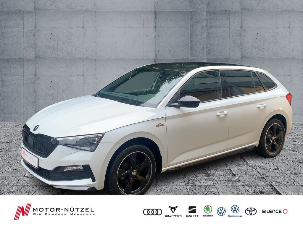 Skoda Scala 1.0 TSI MONTE CARLO LED+APP+SHZ+AHK+PANO Leasing