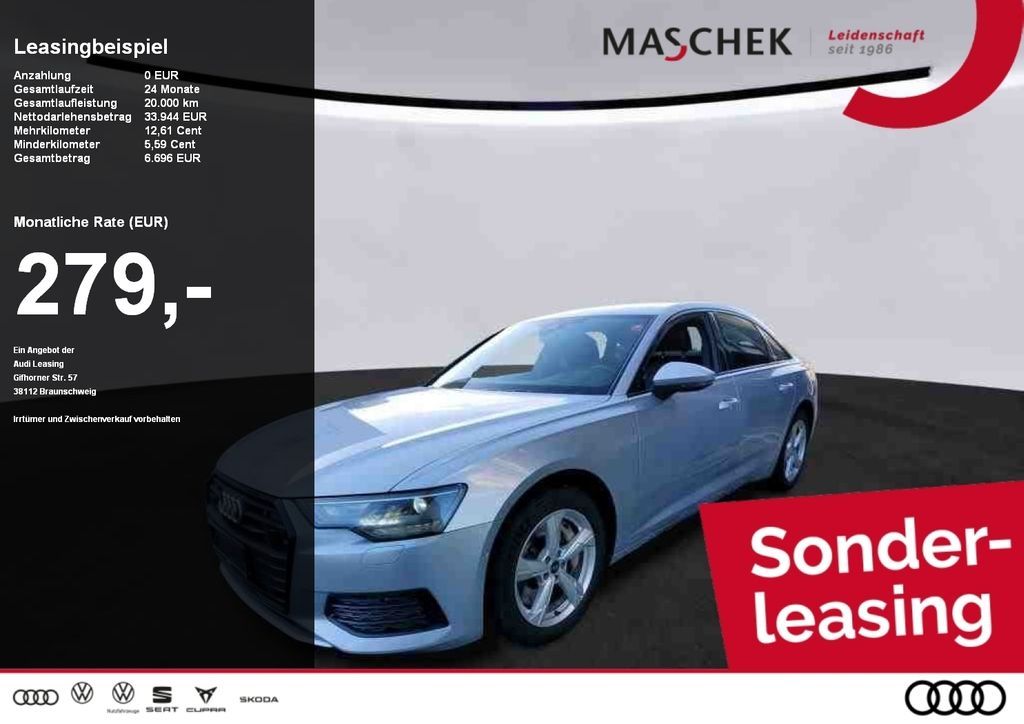 Audi A6 Limousine *Sonderleasing ohne zzgl. Kosten* 5 Leasing
