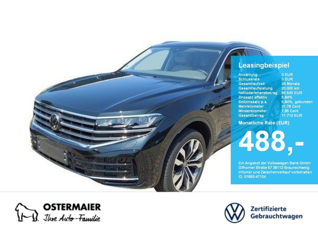 Volkswagen Touareg ELEGANCE 3.0TDI 231PS NP.99T ACC.5J-G.AH Leasing