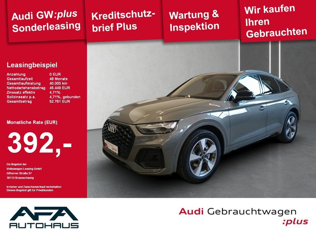 Audi Q5 Sportback 35 TDI S tr. S-Line*AHK*360°*Matrix Leasing
