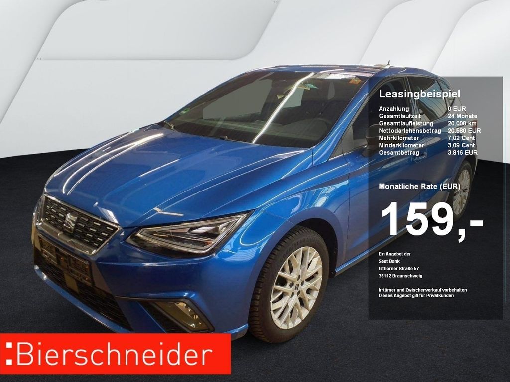 Seat Ibiza 1.0 TSI Xcellence ab 115.- EUR mtl. 1000.- Leasing