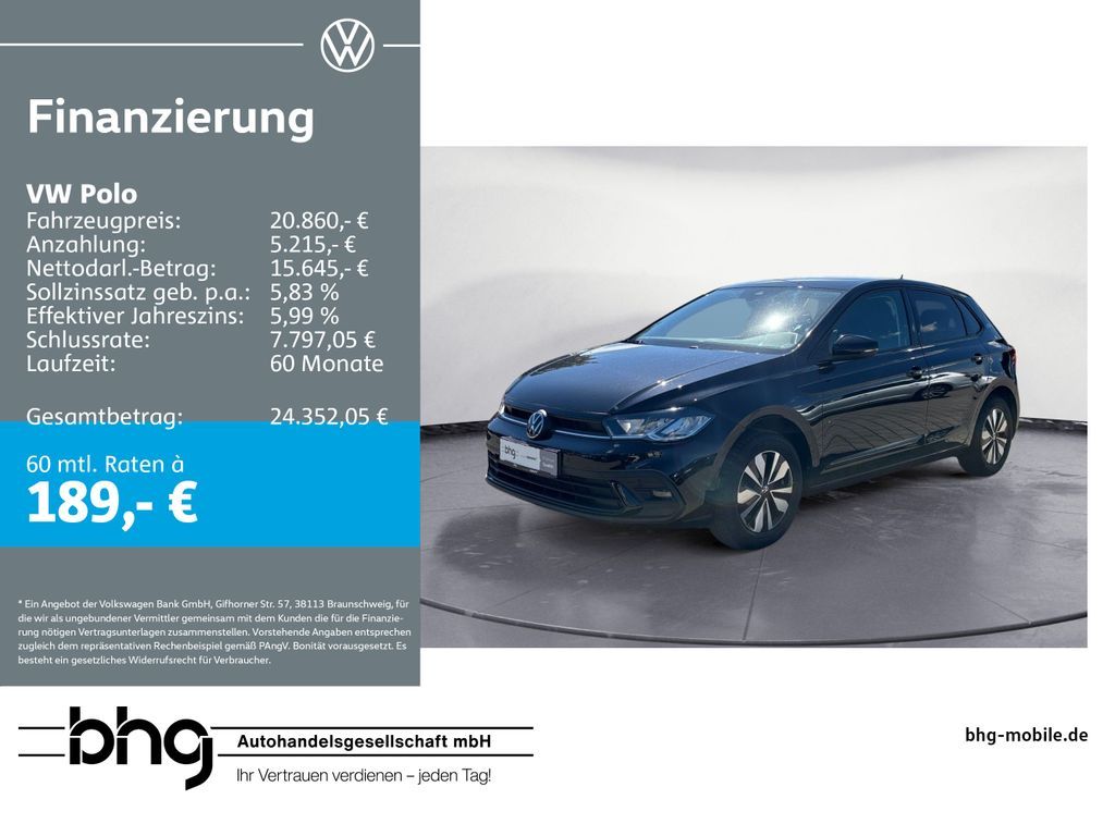 Volkswagen Polo Life 1,0 l TSI OPF Leasing