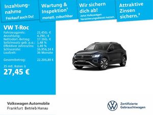 Volkswagen T-Roc GOAL 1.0 TSI 6-Gang LED NAV ACC SHZ APP
