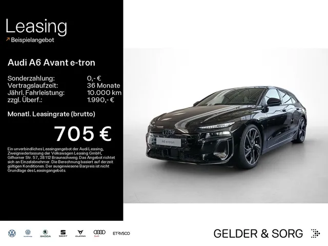 Audi A6 Avant e-tron qu. s-line *AHK*Air*Matrix*B&O