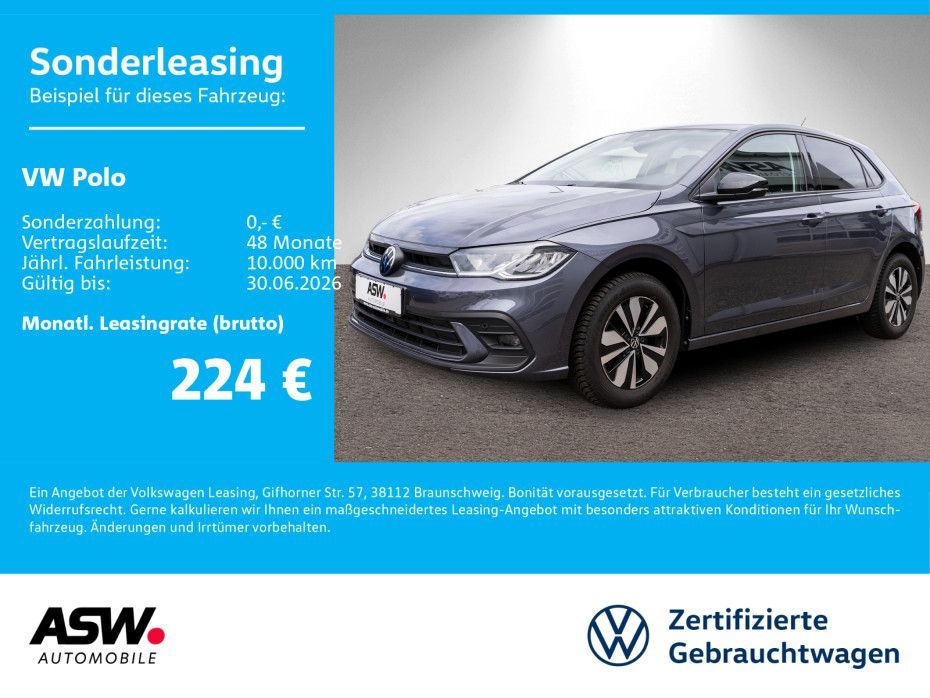 Volkswagen Polo Goal 1.0 TSI DSG LED Navi RFK ACC SHZ AHK Leasing