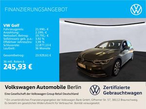 Volkswagen Golf VIII 1.5 TSI "ACTIVE" Navi Standhzg PDC SHZ