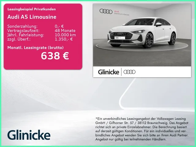 Audi A5 Limousine e-hybrid qu. 220 kW NEUBESTELLUNG