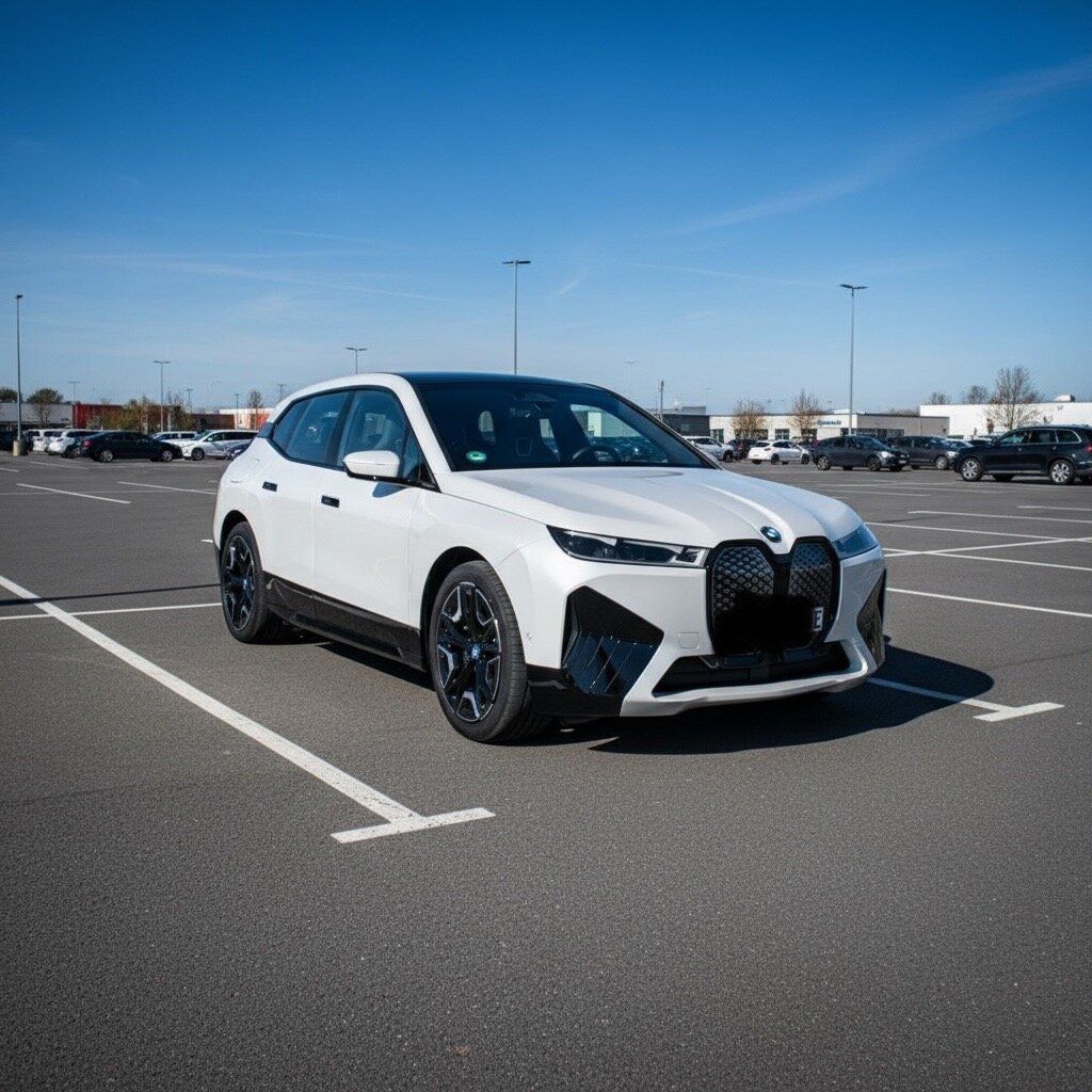 Leasingübernahme BMW Ix xDrive 40 weiß Leasingübernahme