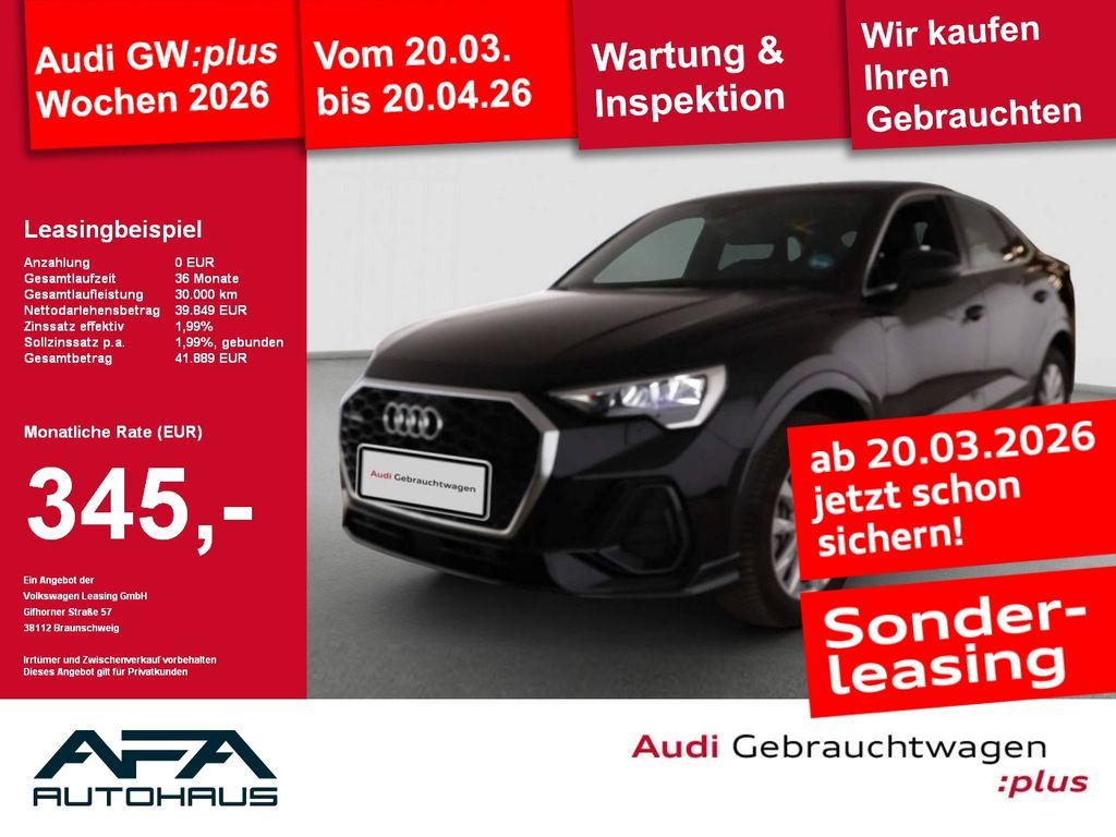 Audi Q3 Sportback 40 TFSI qu. S tr. RFK*ACC*Leder*Nav Leasing