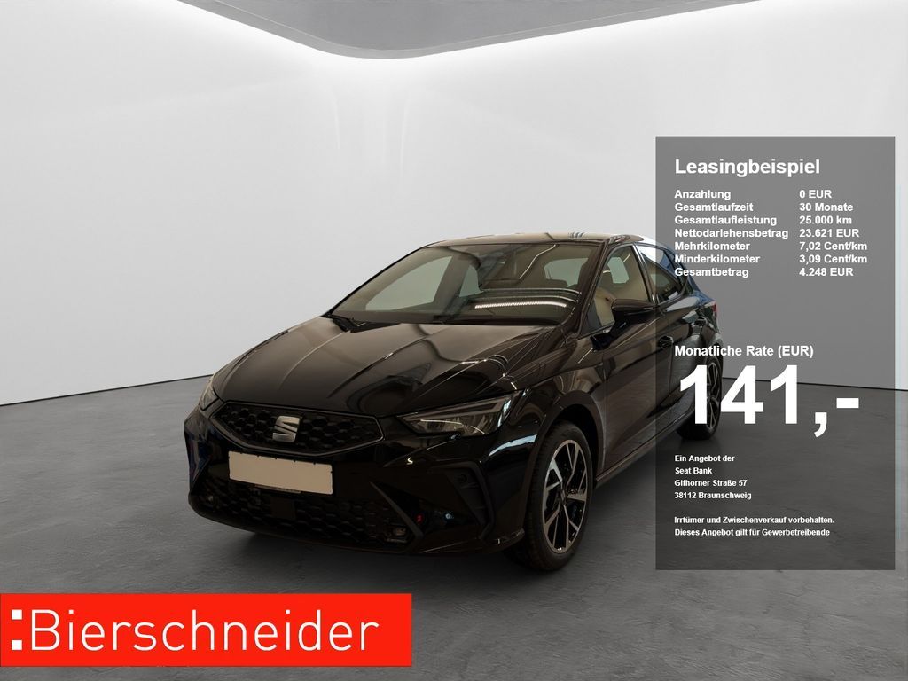 Seat Ibiza 1.0 TSI FR ab 119.-netto Business LED+NAVI Leasing