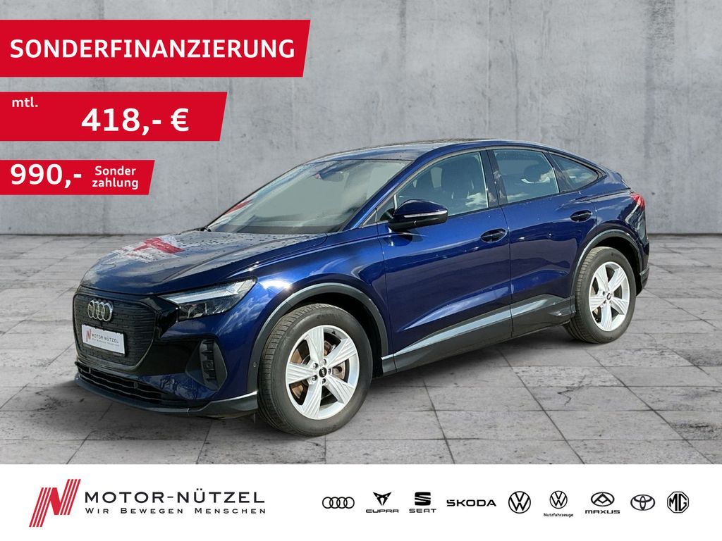 Audi Q4 Sportback e-tron 50 QU LED+NAVI+HuD+ACC+AHK Leasing
