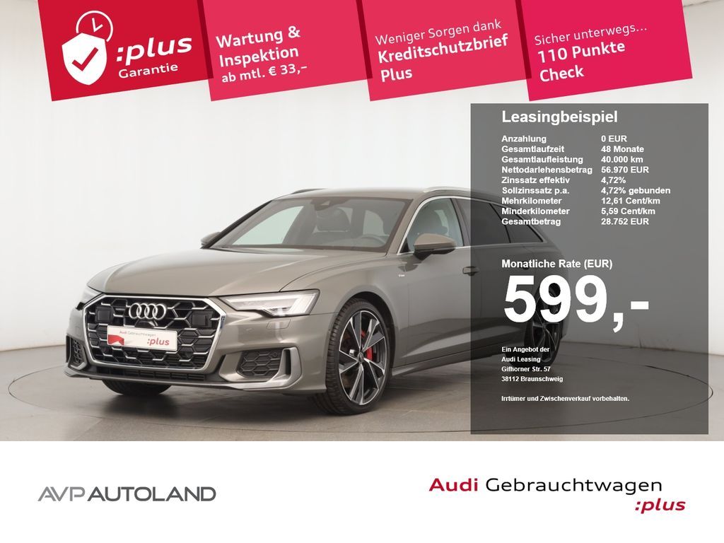 Audi A6 Avant 55 TFSI e quattro S line AHK Leasing