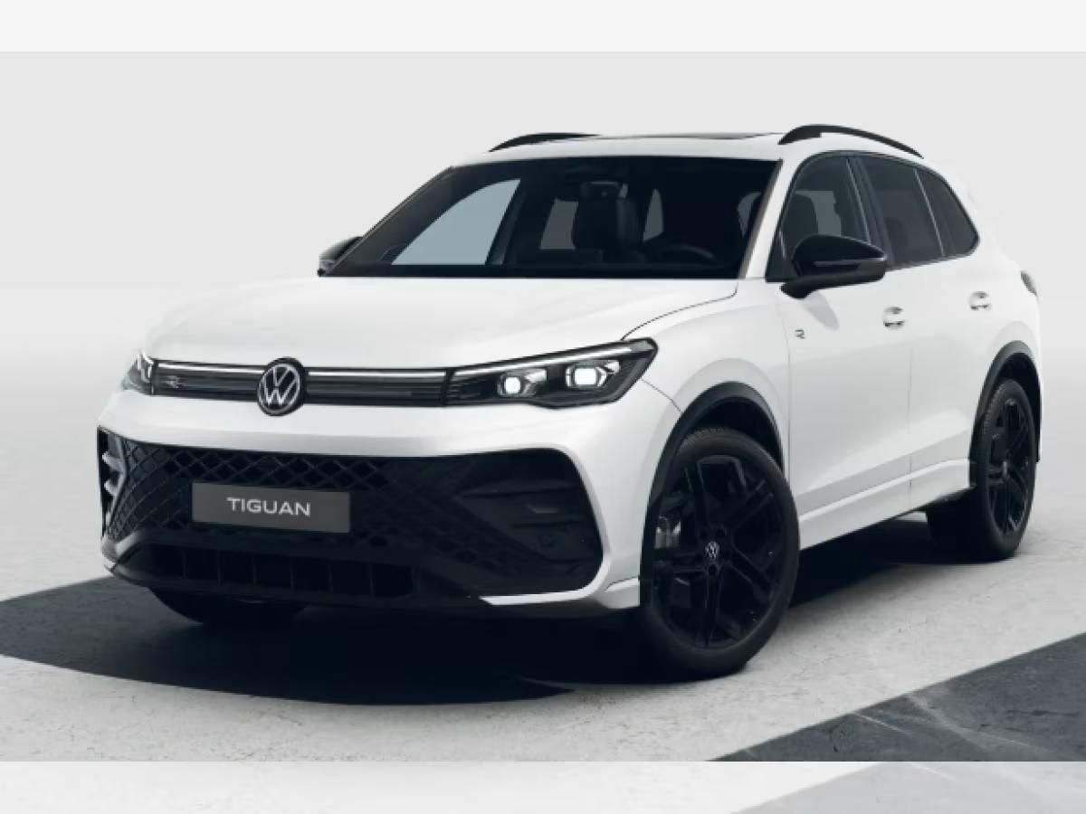 Volkswagen Tiguan R-Line 2.0 TDI 193 PS DSG *BLACK STYLE*AHK*MATRIX*LEDER*PANO*STANDHZG*73.580€ Leasing