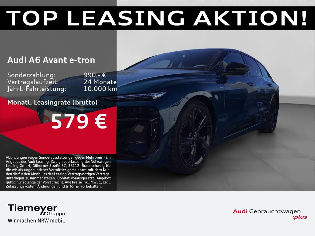 Audi A6 Avant e-tron 2x S LINE LEDER LM21 LUFT B&O Leasing