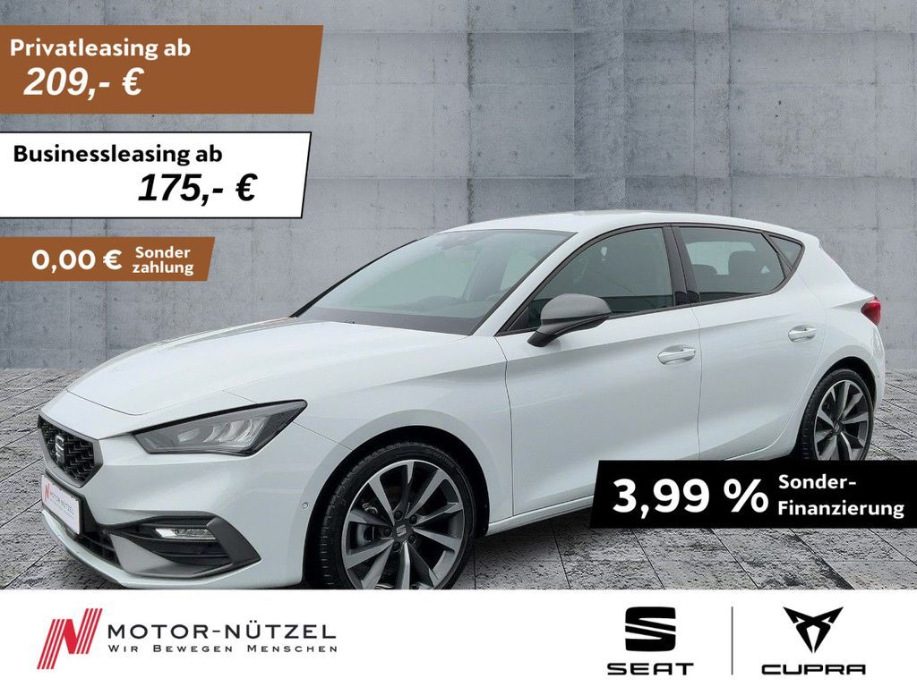 Seat Leon 1.5 eTSI DSG FR LED+NAVI+APP+ACC+SHZ+RFK+VC Leasing