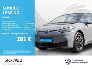 Volkswagen ID.3 Pro Performance Life Automatik, Navi, LED, App-Connect, Klima, Sitzheizung Leasing