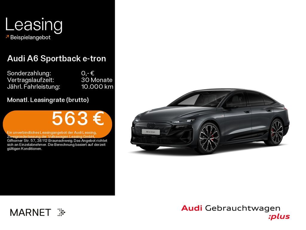 Audi A6 Sportback e-tron edition one quattro S line*N Leasing
