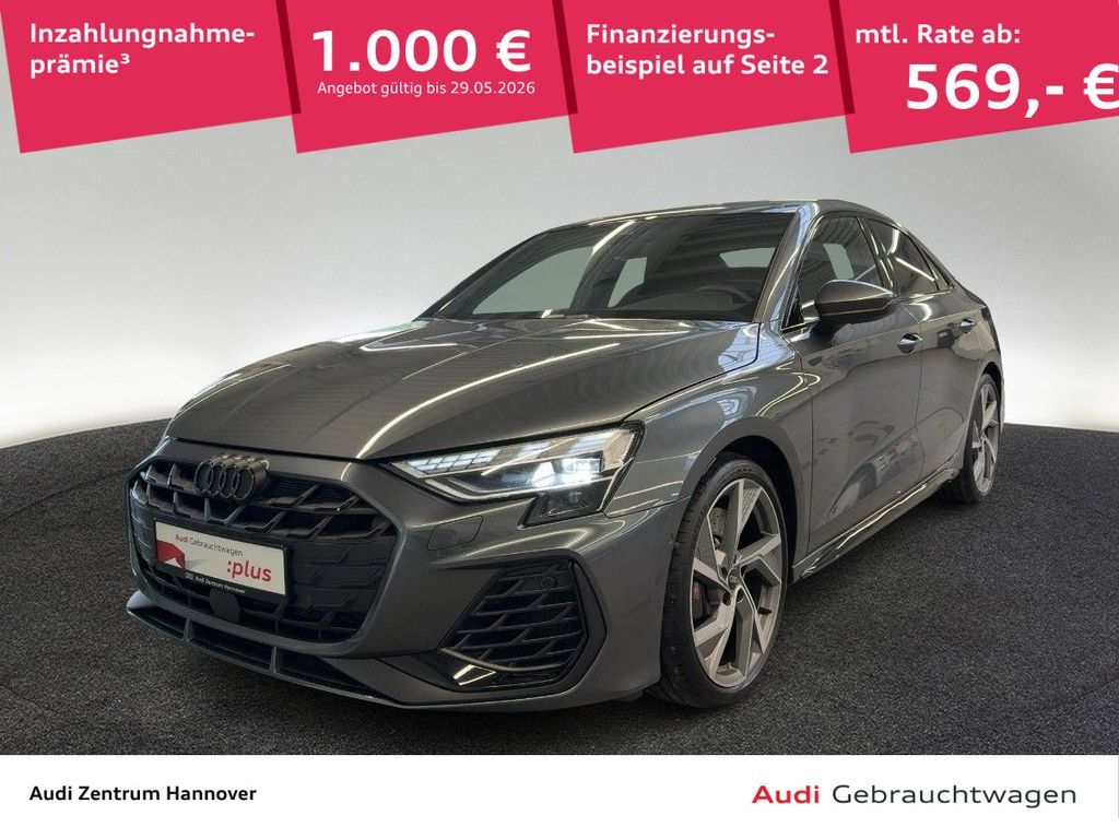 Audi S3 Limousine 2.0 TFSI Pano SONOS Kamera Navi LED Leasing