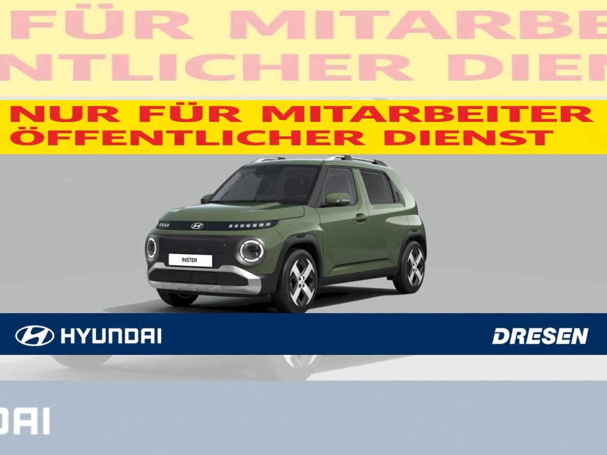 Hyundai INSTER Prime⚠️**NUR FÜR ÖFFENTL.DIENST**⚠️ I 360 Kamera I Navi I Sitzheizung I LED Leasing