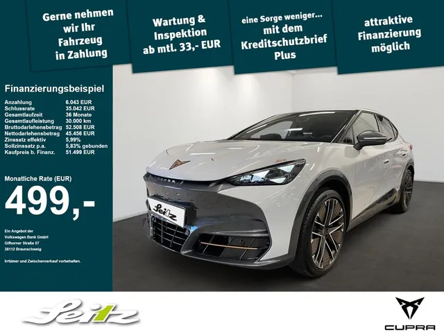 Cupra Tavascan 4Drive VZ *AHK*HEAD-UP*PANO*NAVI*KAMERA