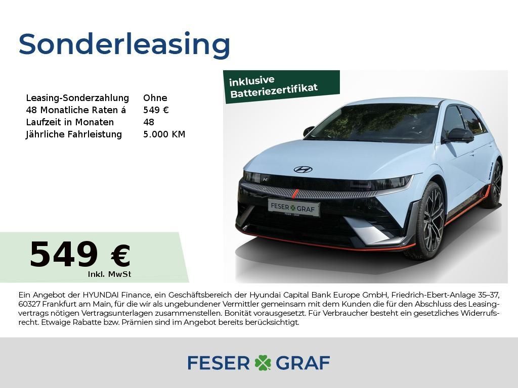 Hyundai Ioniq 5 PERFORMANCE SITZ-PAKET NAVI CAM SHZ LHZ Leasing