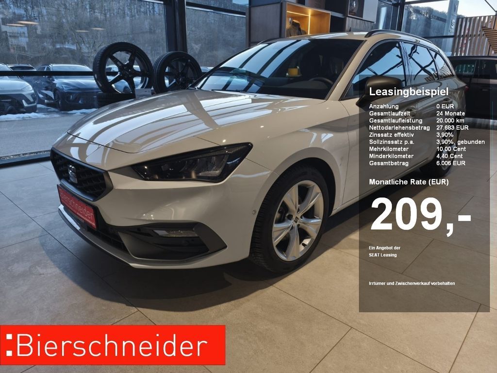 Seat Leon Sportstourer 1.5 eTSI DSG FR ab 209.- 990.- Leasing