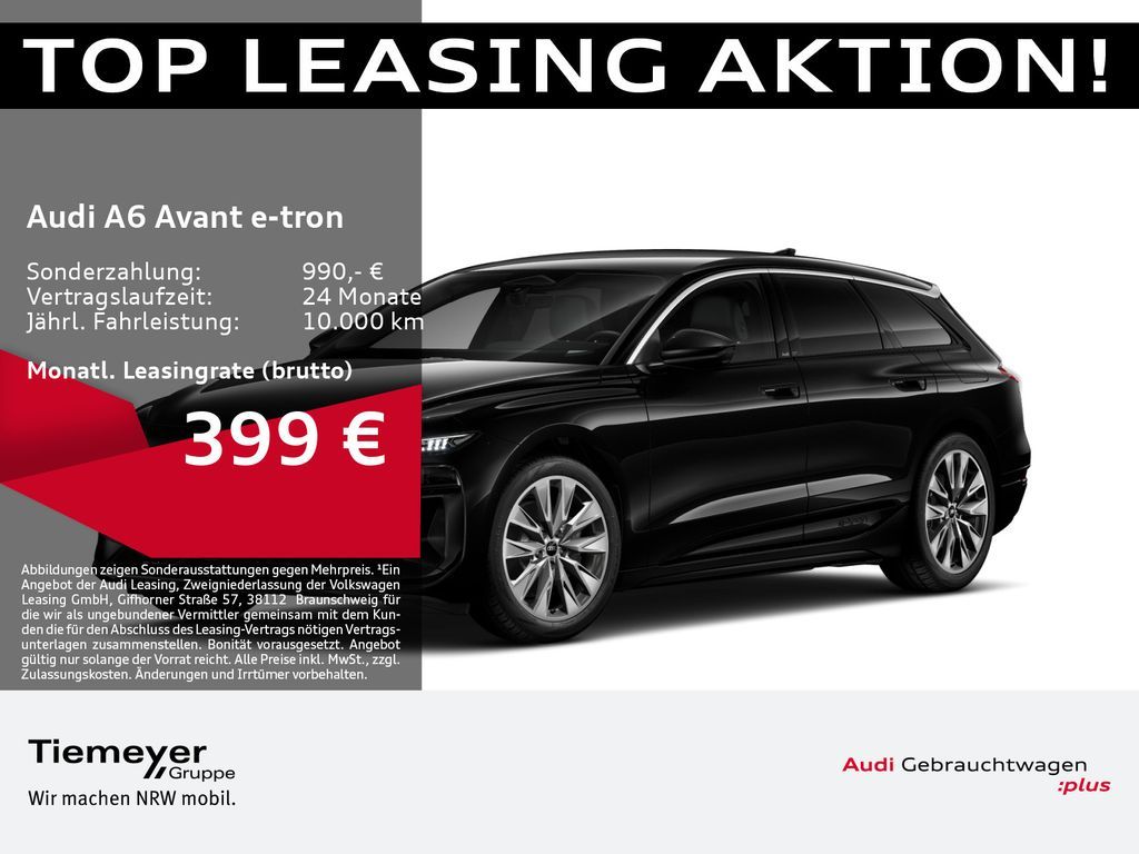 Audi A6 Avant e-tron BF-DISPLAY AHK 360 LM20 eSITZE Leasing