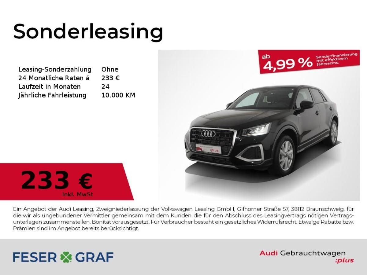 Audi Q2 advanced 35 TDI S tronic V-Cockpit/R-Kamera Leasing