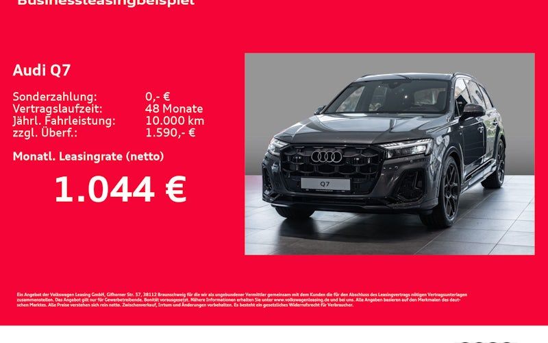 Audi Q7 TFSI E 290 KW Quattro Tiptronic S Line 5dr Auto kaufen