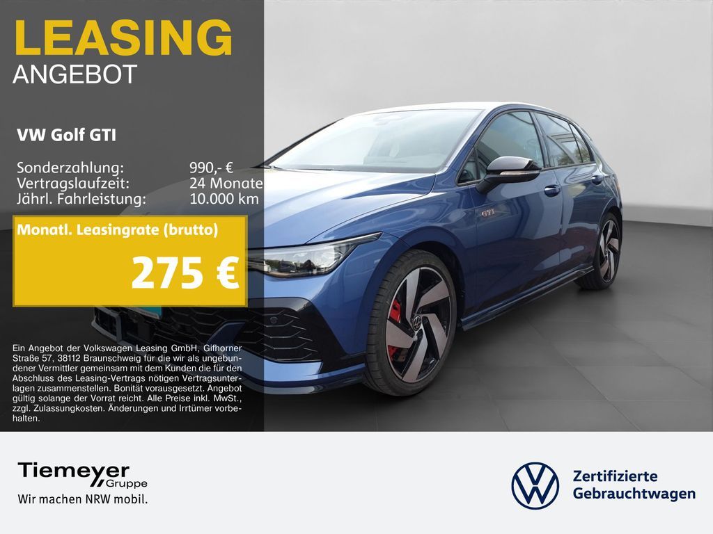 Volkswagen Golf GTI Clubsport BLACK IQ.LIGHT HuD AREAVIEW Leasing