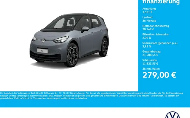 Volkswagen Id3-neo Pro Performance 58 KWh 150 KW Pro 5dr