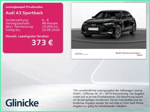 Audi A3 Sportback 1.5 TFSI S line AHK LED LM 19" Navi