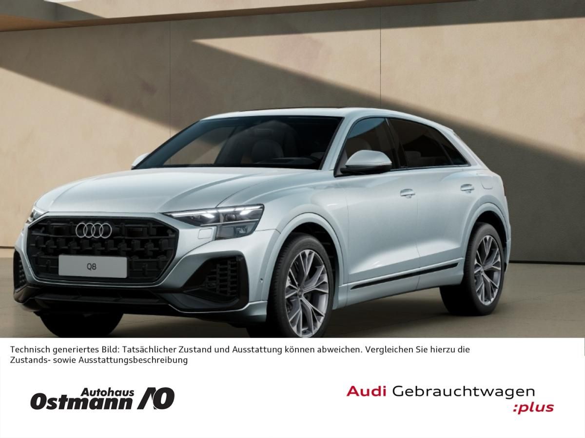 Audi Q8 55 TFSI e quattro S-Line AHK Matrix 360° Pano Leasing