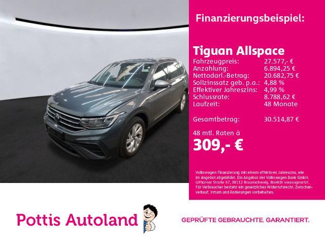 Volkswagen Tiguan Allspace 1.5 TSI DSG LIFE AHK NAVI SITZHZ Leasing