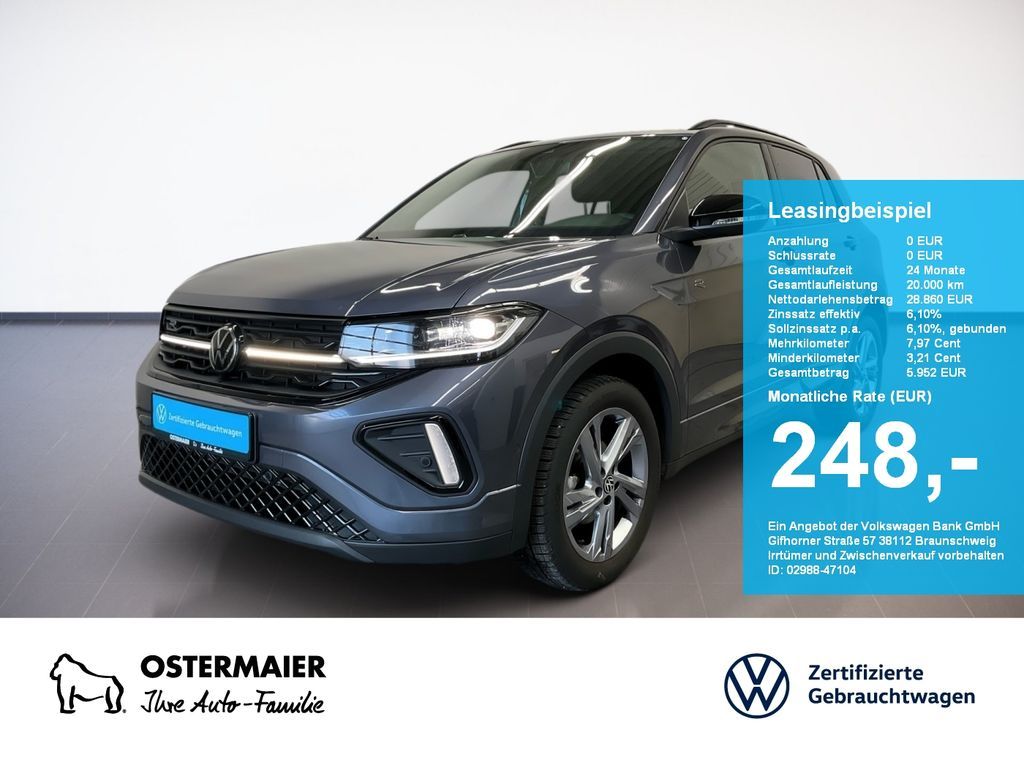 Volkswagen T-Cross R-LINE BLACK STYLE 1.5TSI 150PS DSG ACC. Leasing