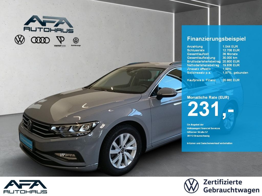 Volkswagen Passat Var. 1.5 TSI Business DSG Navi*LED*RFK*DC Leasing