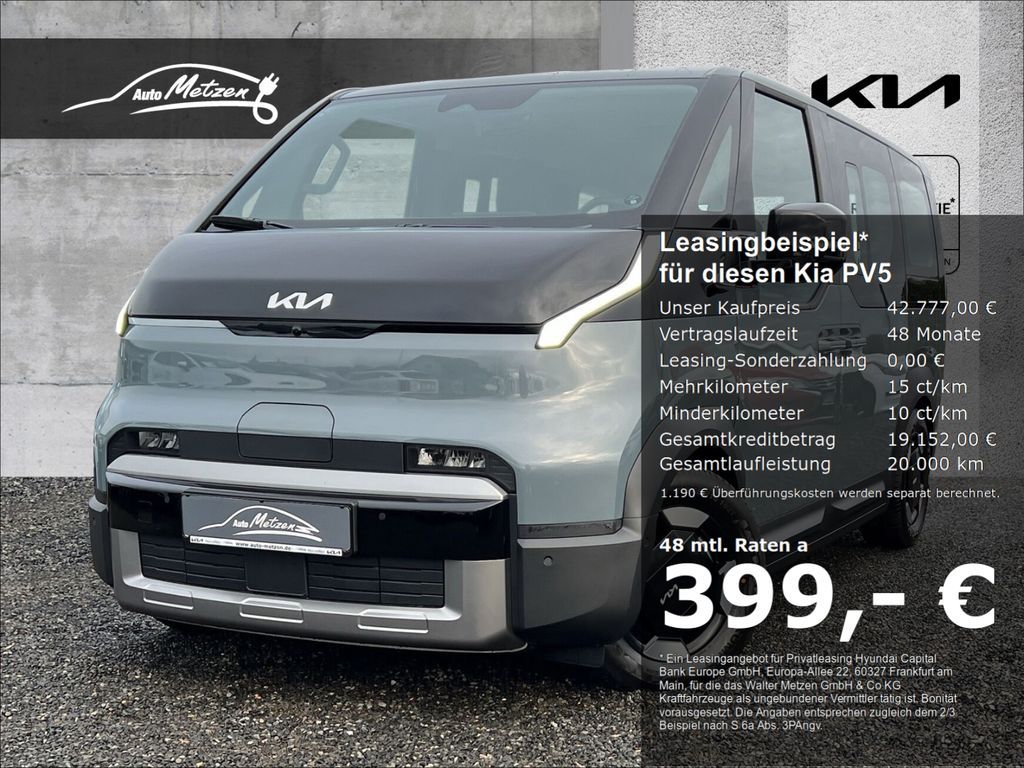Kia PV5 71,2 kW/h Elite P2/P3/P4/WP/ Ganzjahresreife Leasing