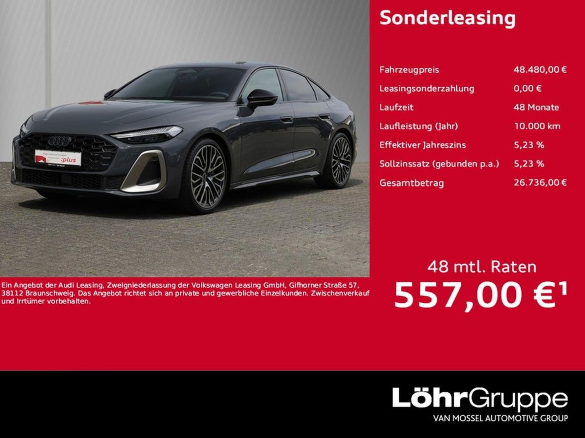Audi A5 Limousine TDI edition one S line S tronic GWP Leasing