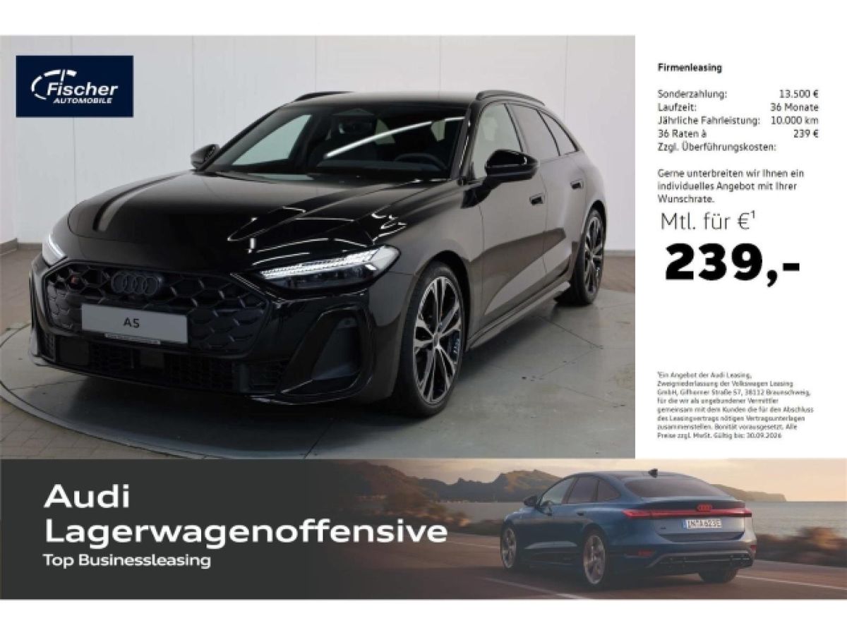 Audi S5 Avant TFSI quattro UPE: 105.700,- € Leasing